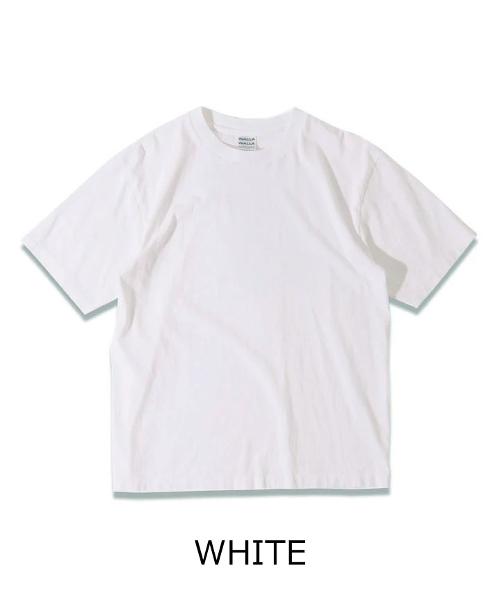WALLA WALLA SPORT ワラワラスポーツ Tシャツ メンズ 半袖 9oz 無地 綿100% USA製 チューブT 厚手 シンプル カジュアル | WALLA WALLA SPORT | 01