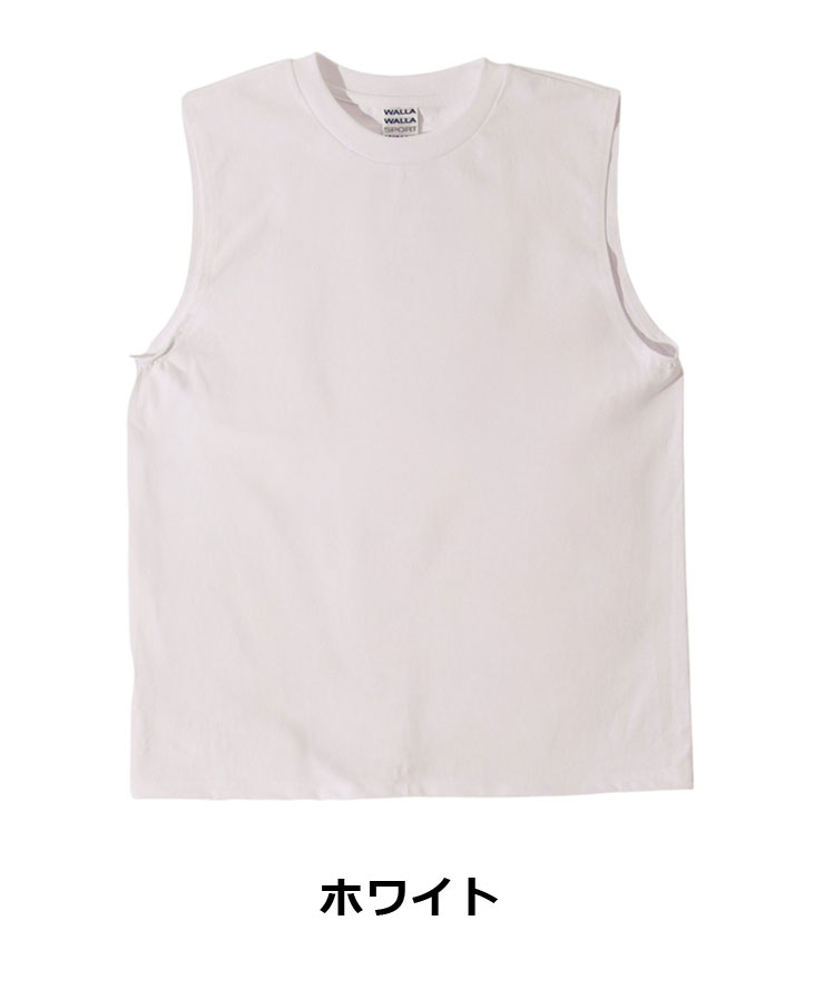 WALLA WALLA SPORT ワラワラスポーツ 9ozチューブスリーブTee ノースリーブ タンクトップ メンズ レディース 大きいサイズ 春 夏 春夏 | WALLA WALLA SPORT | 01