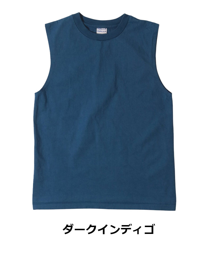 WALLA WALLA SPORT ワラワラスポーツ 9ozチューブスリーブTee ノースリーブ タンクトップ メンズ レディース 大きいサイズ 春 夏 春夏 | WALLA WALLA SPORT | 07