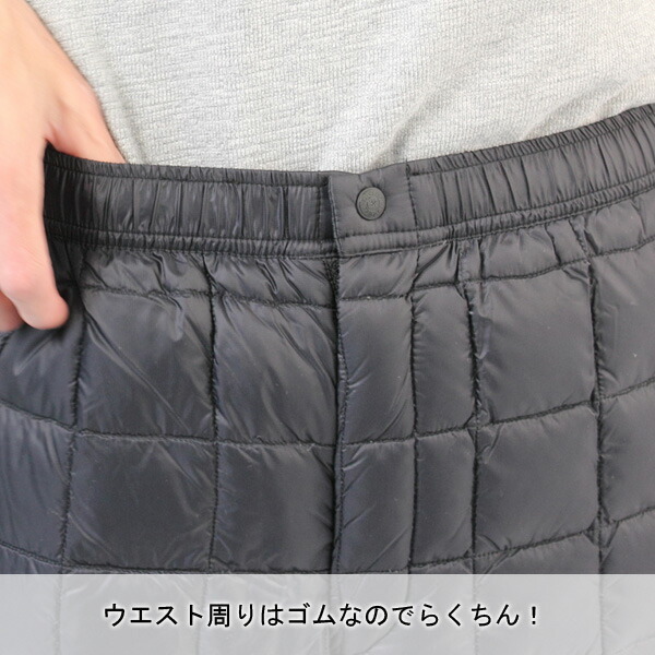 TAION タイオン インナーダウン マウンテン ダウンパンツ TAION