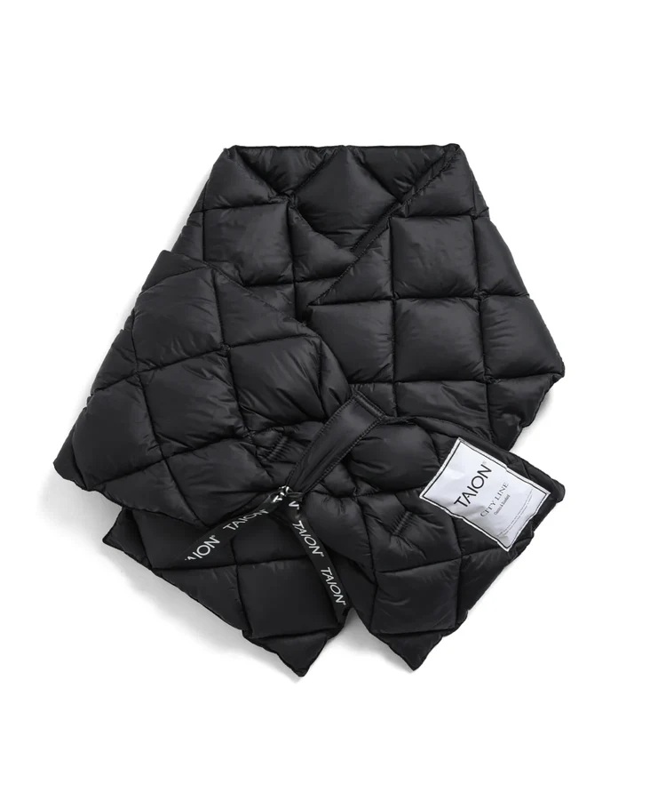 TAION シティロングダウンマフラー 201CI-LONG メンズ レディース 軽量 防寒 首元あったか 秋冬 ユニセックス | TAION | 01