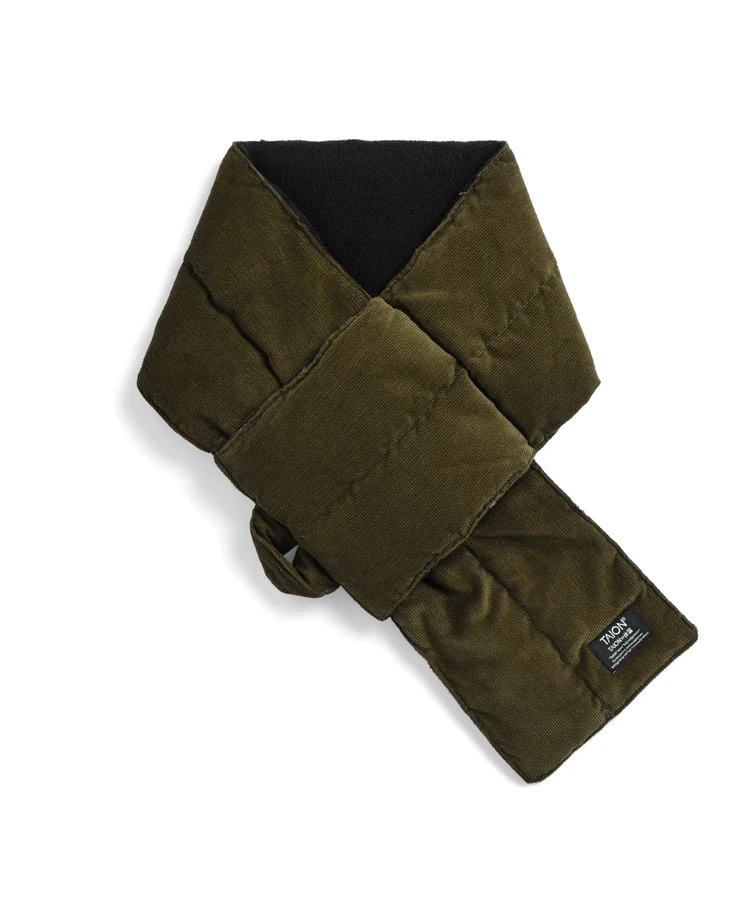 TAION ワーク コーデュロイ×ダウンマフラー 201WK-CT 軽量 防寒 首元あったか ユニセックス | TAION | 05