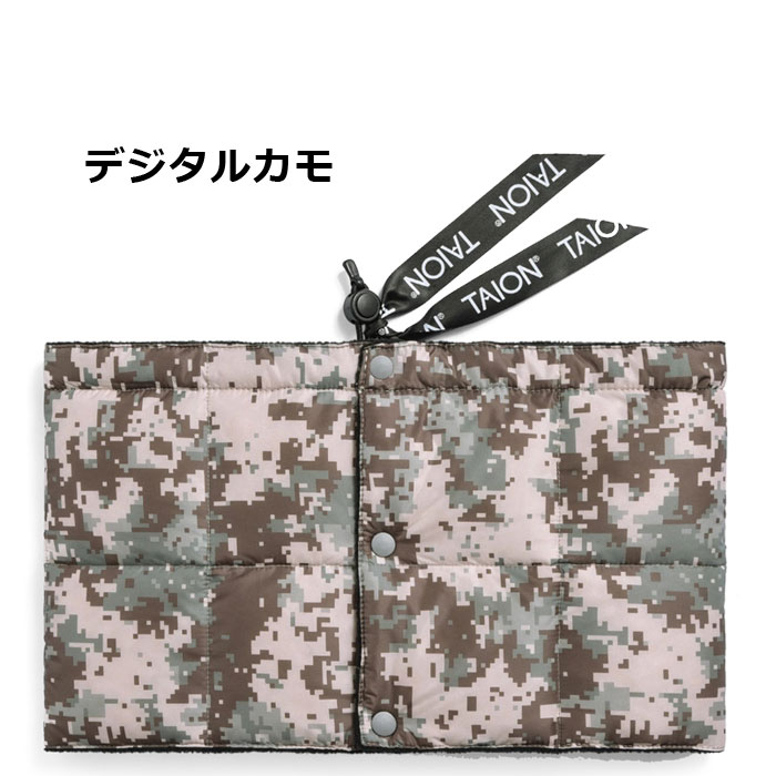 ネックウォーマー メンズ ボタン TAION タイオン インナーダウン ベーシック ダウンネックウォーマー TAION-203A | TAION | 12