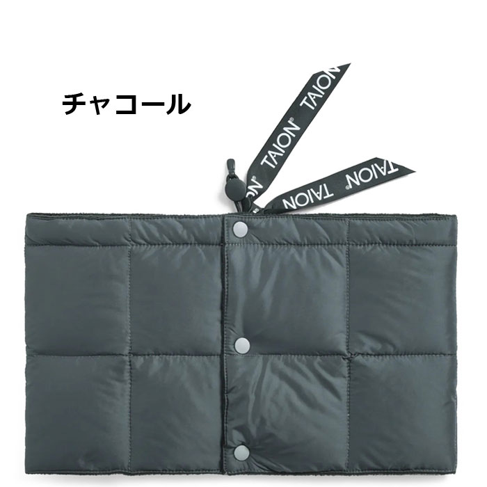 ネックウォーマー メンズ ボタン TAION タイオン インナーダウン ベーシック ダウンネックウォーマー TAION-203A | TAION | 06