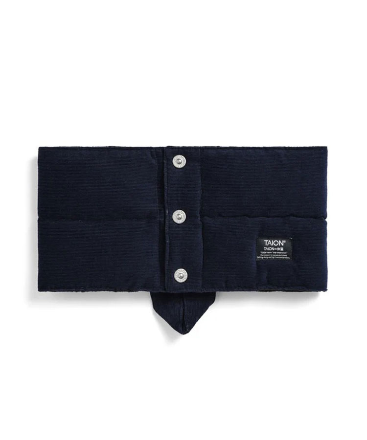 TAION ワーク コーデュロイ×ダウンマフラー 203WK-CT 軽量 防寒 首元あったか ユニセックス 秋冬 | TAION | 02