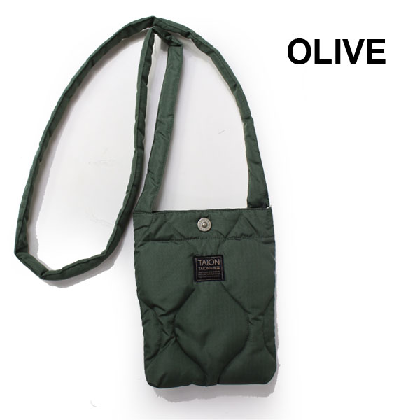 タイオン TAION ミリタリー クロスボディ ダウン バッグS MILITARY CROSS BODY DOWN BAG S TAION-BG05ML-S | TAION | 03