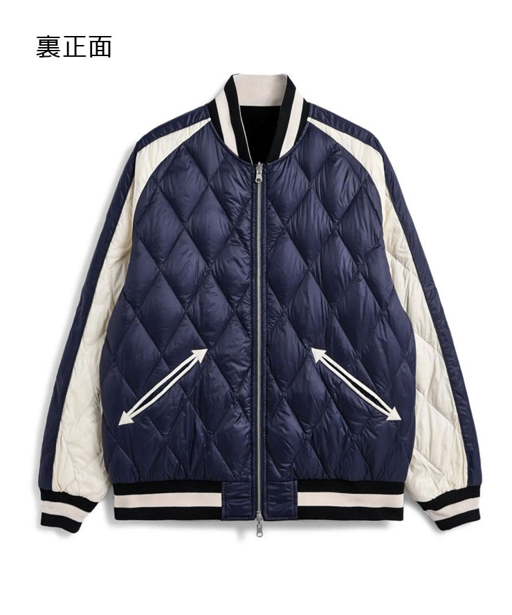 TAION タイオン ジャパンスペシャル リバーシブル スカジャン