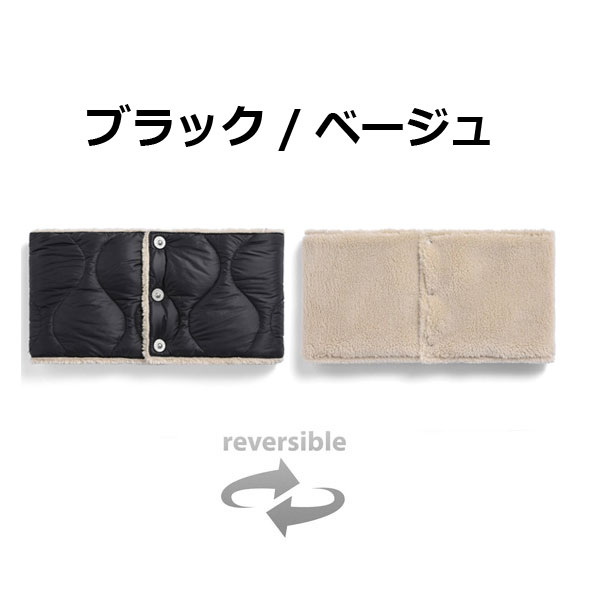 TAION ミリタリー リバーシブル ダウンネックウォーマー-ソフトシェル TAION-R203ALSML-1 | TAION | 06