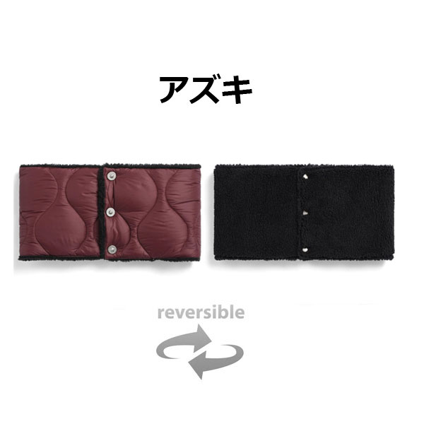 TAION ミリタリー リバーシブル ダウンネックウォーマー-ソフトシェル TAION-R203ALSML-1 | TAION | 04