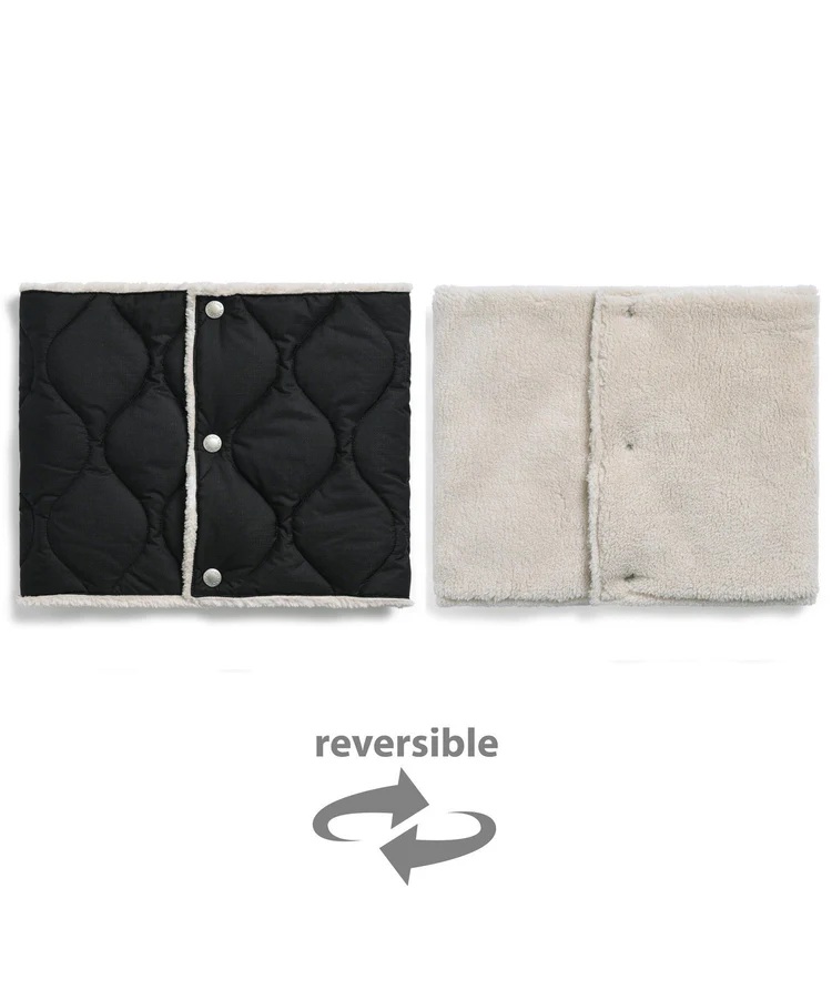 TAION タイオン インナーダウン ミリタリー リバーシブル ダウンネックウォーマー TAION-R203ML-1 | TAION | 05