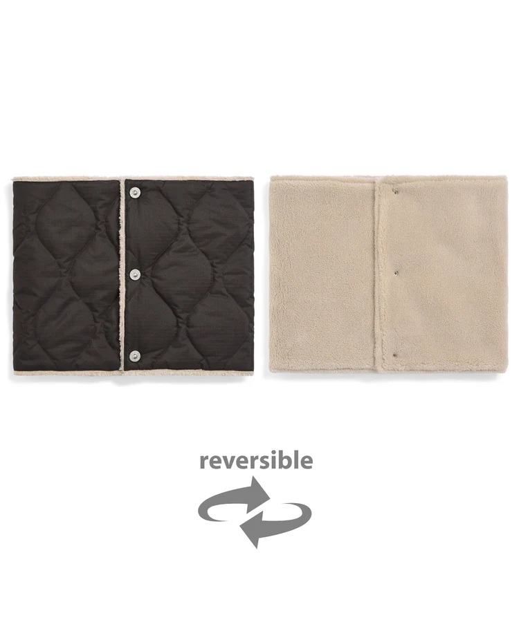 TAION タイオン インナーダウン ミリタリー リバーシブル ダウンネックウォーマー TAION-R203ML-1 | TAION | 03