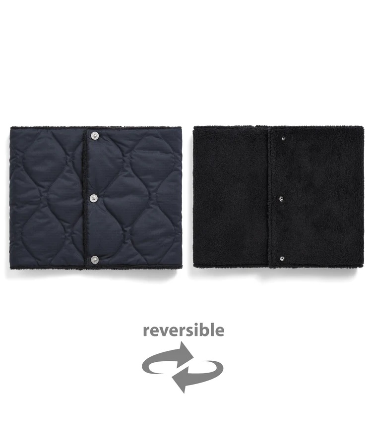 TAION タイオン インナーダウン ミリタリー リバーシブル ダウンネックウォーマー TAION-R203ML-1 | TAION | 07