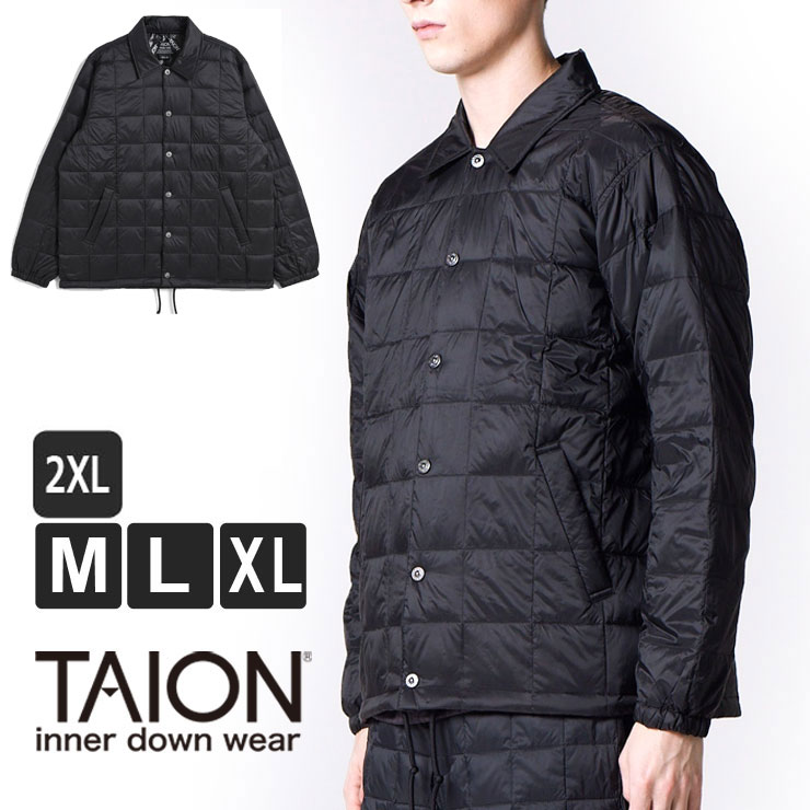 タイオン TAION ベーシック ダウンコーチジャケット TAION-109CHJ