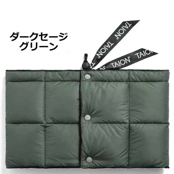 ネックウォーマー メンズ ボタン TAION タイオン インナーダウン ベーシック ダウンネックウォーマー TAION-203A | TAION | 08