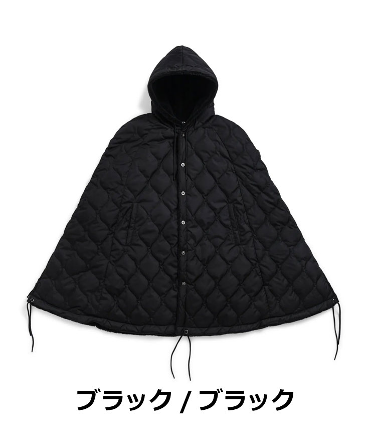 TAION タイオン インナーダウン ミリタリー ダウンケープ TAION-CPML-1 | TAION | 01