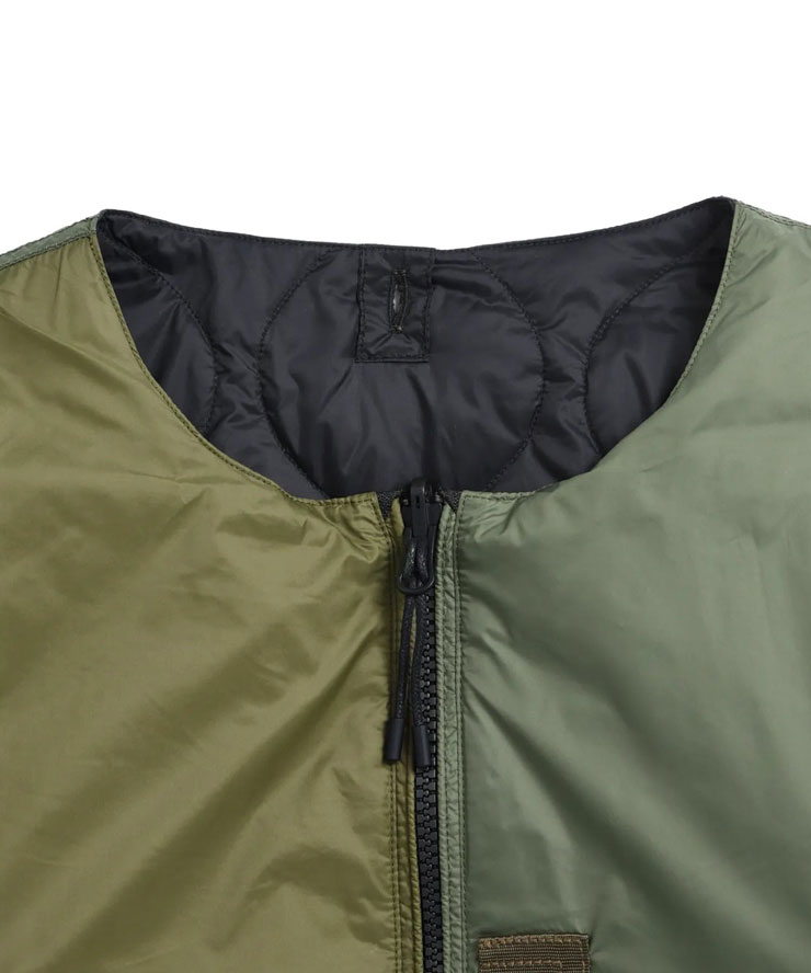 TAION（タイオン） リバーシブル MA-1 Type インナーダウン ジャケット