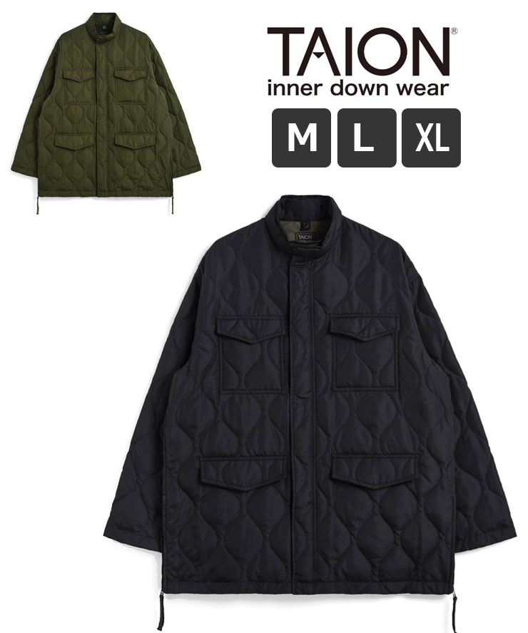 TAION（タイオン） ミリタリー M65 ダウンジャケット TAION-M65WZML-1