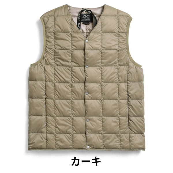 タイオン ベスト メンズ インナーダウン ダウンベスト TAION TAION-001 | TAION | 04