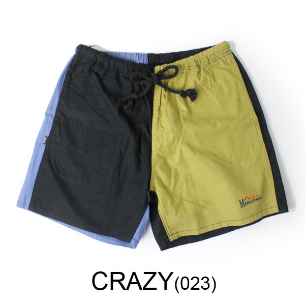 ショートパンツ クレイジー MANASTASH マナスタッシュ ワッチナーショーツ キャンプ 膝上 アウトドア | MANASTASH | 01