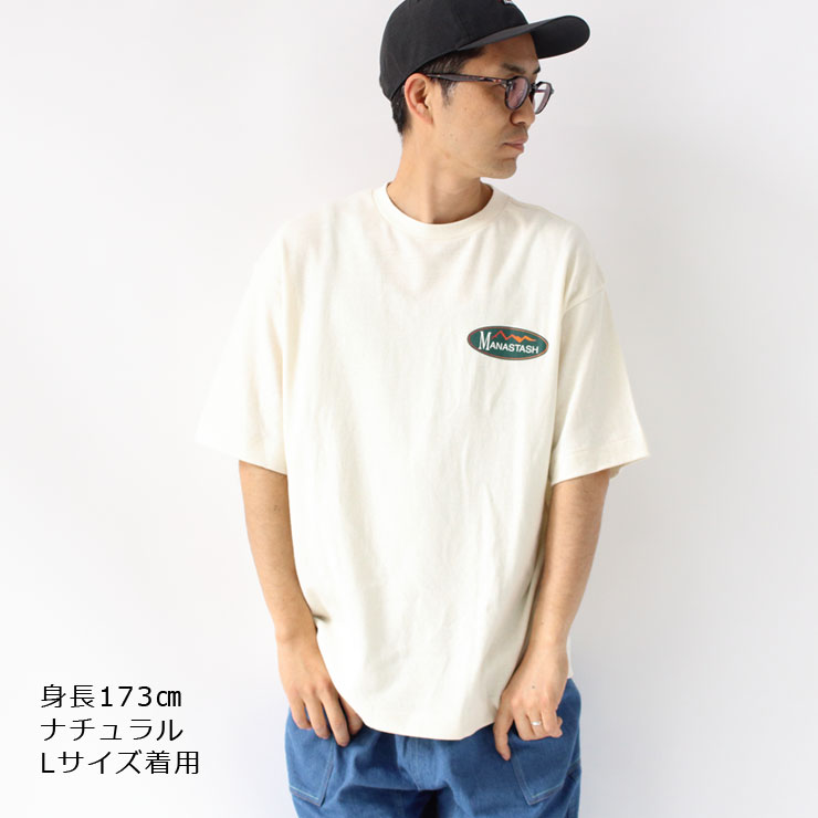 MANASTASH HEMP TEE ORIGINAL LOGO マナスタッシュ Tシャツ
