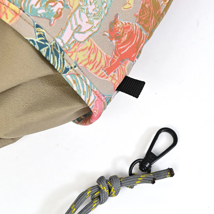 KiU DRAWST MINI BUCKET BAG ドローストリングミニバケットバッグ K375