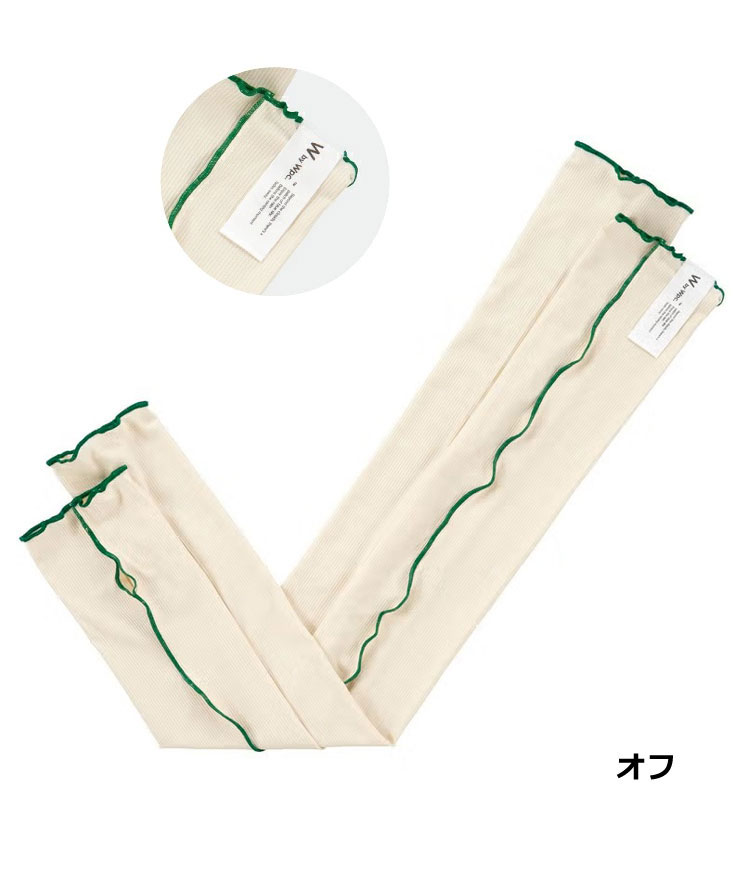 Wpc. ダブリュピーシー UVカット接触冷感アームカバー W216 レディース アームカバー UVカット 接触冷感 ロング 指穴付き 日焼け対策 紫外線対策 春夏 | Wpc. | 02
