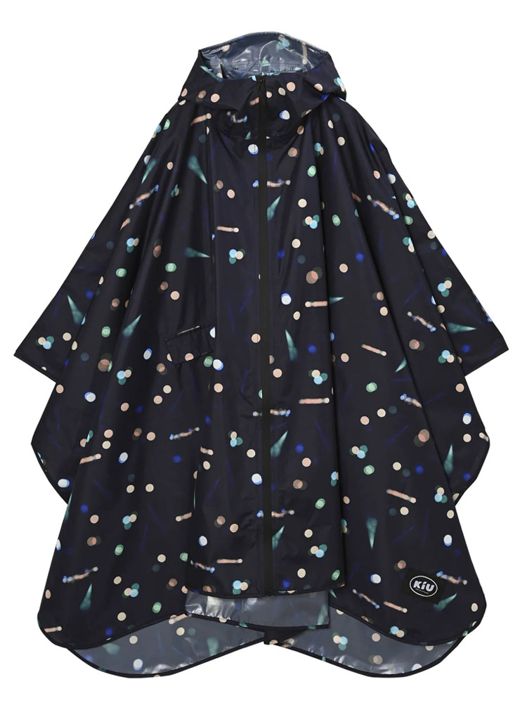 KiU キウ 2ND RAIN PONCHO 2nd キウレインポンチョ K405 はっ水 防水 リフレクター レイニーライト(K405-543) | KiU | 01