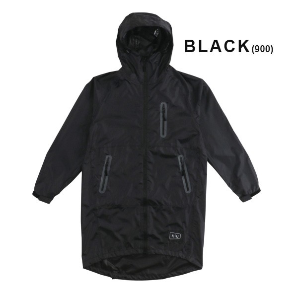 フェス ポンチョ メンズ kiu レインコート キウ RAIN JIP UP ジップアップ ブルゾン レインポンチョ K116 キャンプ | KiU | 02