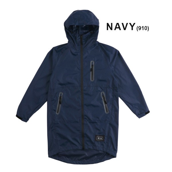 フェス ポンチョ メンズ kiu レインコート キウ RAIN JIP UP ジップアップ ブルゾン レインポンチョ K116 キャンプ | KiU | 05