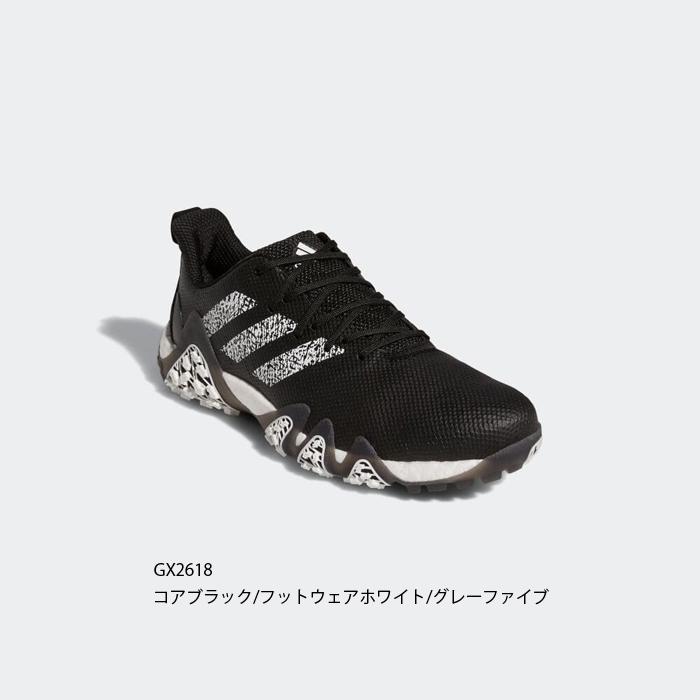 【在庫限り】adidas アディダス コードカオス22 ゴルフシューズ LVL61 全8色(GX26...