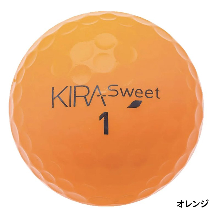 KIRA-BOON オレンジボール kasco 【送料無料】キャスコ KIRA BOON キラブーン ゴルフボール