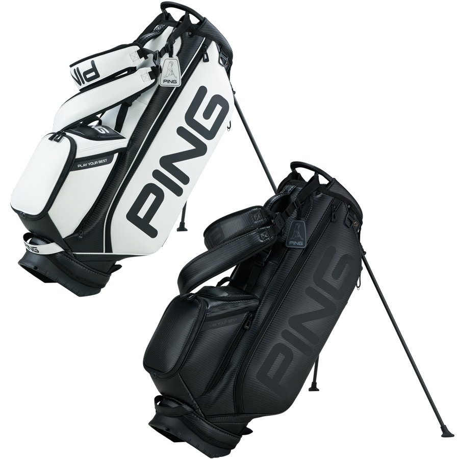 PING CADDIE BAG CB-P2307 HOOFER TOUR JP WHITE BLACK / ピン