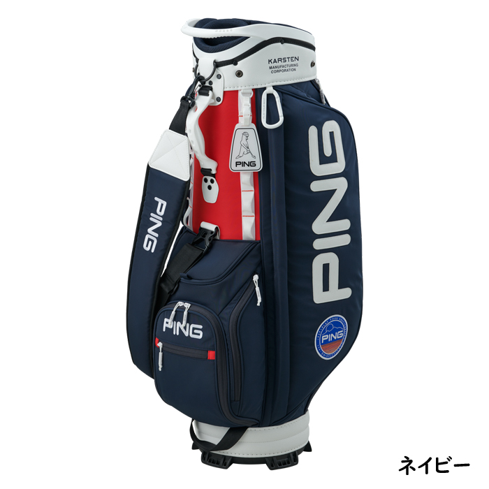 Ping Caddie Bag Cb N2302 Urban Type Navy Red ピン キャディバッグ Cb N2302 アーバン