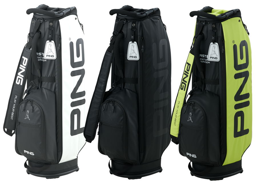 PING CADDIE BAG CB-P2306 ULTRA-LIGHTWEIGHT WHITE BLACK LIME / ピン