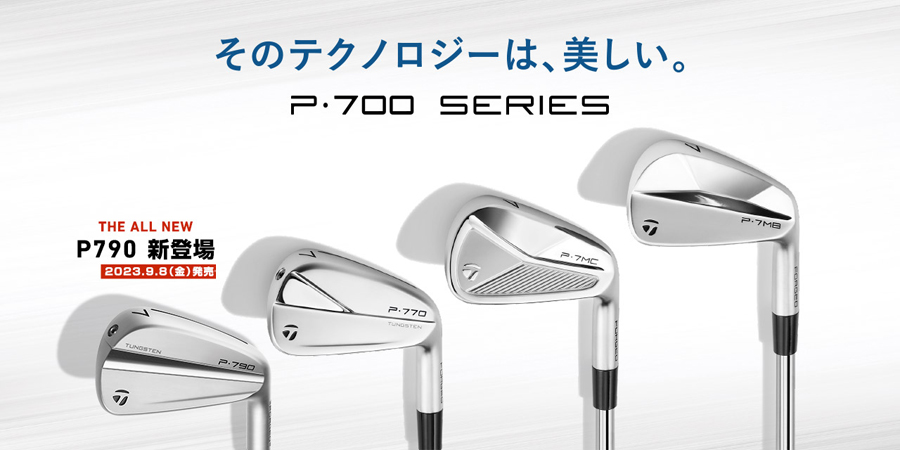 TaylorMade NEW P790 ('23) IRON LEFT / テーラーメイド NEW P790('23