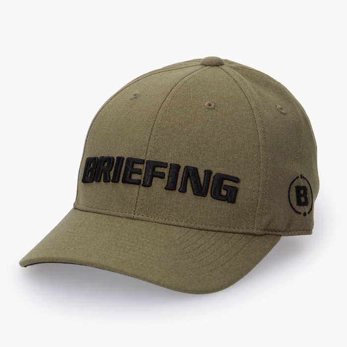 在庫限り】BRIEFING GOLF MENS BACK VERTICAL LOGO CAP PRO BRG233MA6