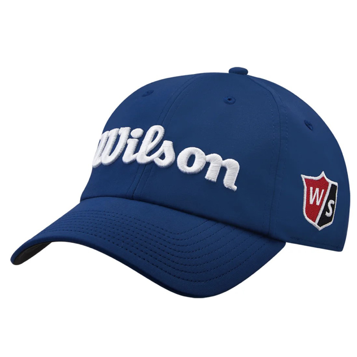 Wilson Staff PRO TOUR CAP WSC-2336(148320) / ウイルソン スタッフ W/Sプロツアーキャップ 全3色(ネイビー/ホワイト/ブラック) フリーサイズ｜protoursports｜02