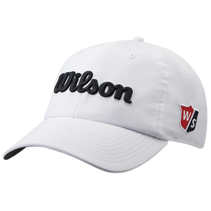 Wilson Staff PRO TOUR CAP WSC-2336(148320) / ウイルソン スタッフ W/Sプロツアーキャップ 全3色(ネイビー/ホワイト/ブラック) フリーサイズ｜protoursports｜03