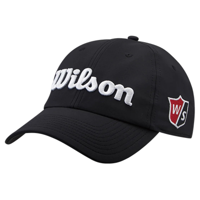 Wilson Staff PRO TOUR CAP WSC-2336(148320) / ウイルソン スタッフ W/Sプロツアーキャップ 全3色(ネイビー/ホワイト/ブラック) フリーサイズ｜protoursports｜04
