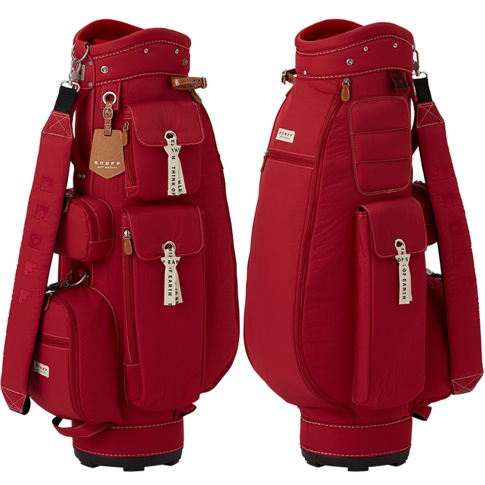 送料お得 ONOFF CADDIE BAG OB0722 LADIES / オノフ キャディバッグ OB0722 レディース 2022年モデル 全7色 8.5型 2.5kg ネームプレート付き カート式