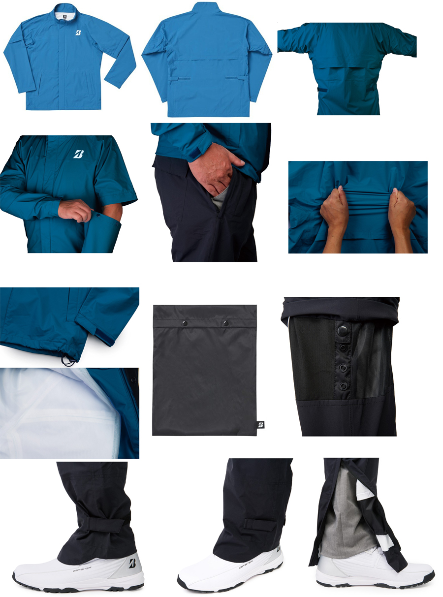 ブリヂストン ゴルフ 水神 レインパンツ 84G02 メンズ レインウェア 2024年モデル BRIDGESTONE GOLF BRIDGESTONE GOLF Suizing 84G02 / ブリヂストン ゴルフ 水神 レイン