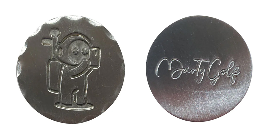 Marty Golf Caddy kun Marker(Silver) 3-001 / マーティーゴルフ