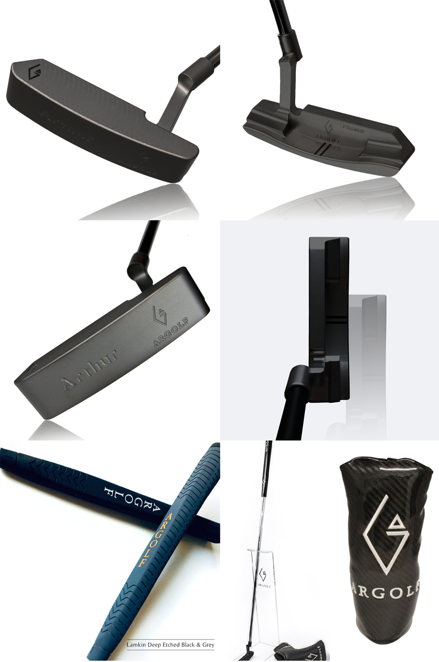 ARGOLF BLADE PUTTER Arthur Dark edition LEFT / アールゴルフ