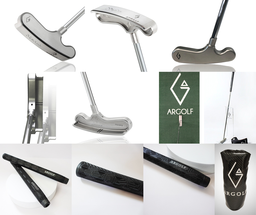 ARGOLF BLADE PUTTER Merlin Silver / アールゴルフ ブレード パター