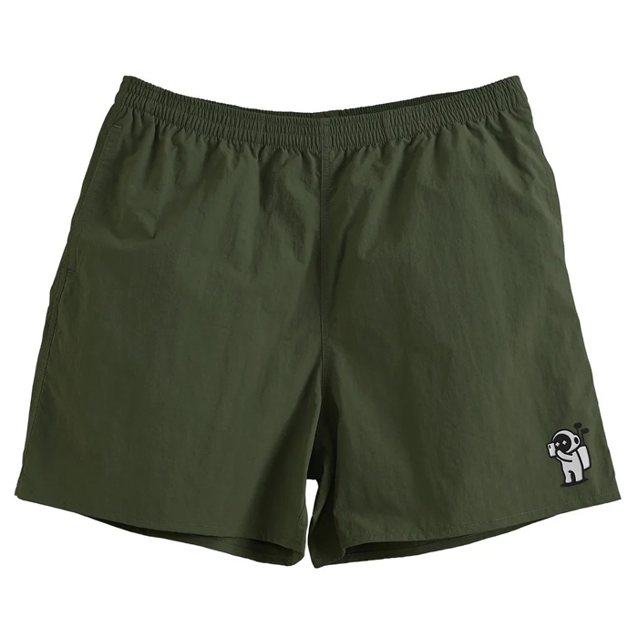 Marty Golf Caddy Short Pants (35) (Khaki/Yellow/Black