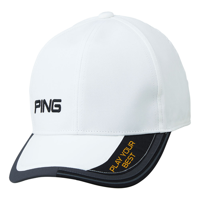 PING ホワイトキャップ オレンジロゴ (2) メンズウェア