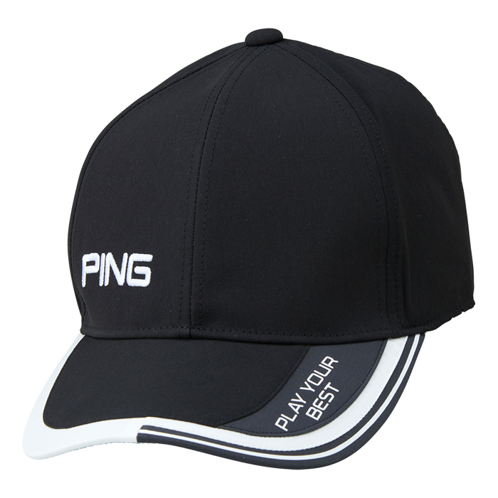 PING G30 キャップ 黒 ピン(PING) コットン・アンストラクチャー 6パネル キャップ／G30