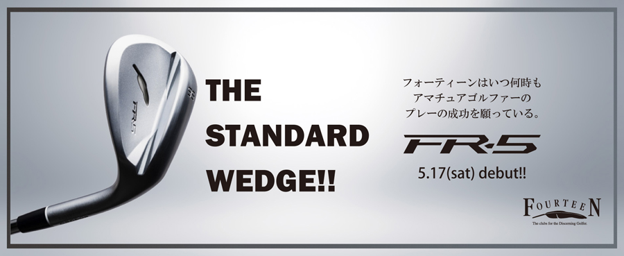 FOURTEEN（フォーティーン） FOURTEEN FR-5 WEDGE BK / フォーティーン