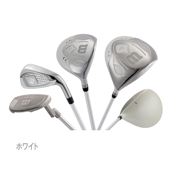 wilson - セール中❗️ゴルフクラブセット　レディース　人気初心者セット❗️美品❗️ Wilson (期間限定) ウィルソン ゴルフ ティアラ ニーノ
