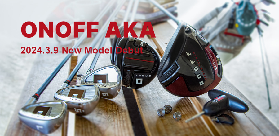 AKA ONOFF HEAD COVER / オノフ 2024年モデル純正ヘッドカバー AKA